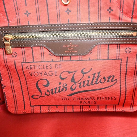 LOUIS VUITTON LV Neverfull PM Shoulder Tote Bag Damier Ebene - Picture 3 of 16